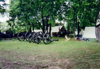 Confederate camp