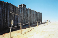 Stockade with North Gate and Deadline