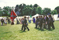 The Confederates on the March