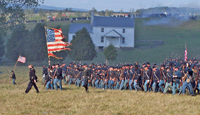 The Mifflin Guard marches forward