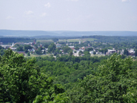 Gettysburg from Culp's Tower
