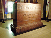 the red marble sarcophagus
