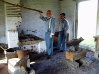 the blacksmith shop