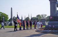 the Civil War Memorial