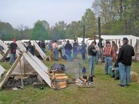 the Mifflin Guard camp