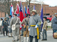 The Confederates organizing