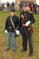 Colonel Washburn with William Demaria