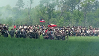 Confederates keep moving to the left
