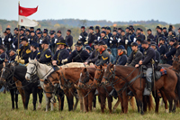 Cavalry front, Infantry back