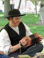 Playing the Concertina