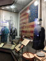 Civil War exhibit at the Smithsonian