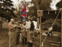Confederates having their breakfast