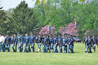 The 2nd Regiment advancing