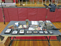 Corporal Ron's display
