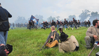 attacking the Confederate flank