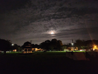 Full moon over Sayville