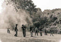 Close up on the Confederates