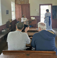 inside the schoolhouse