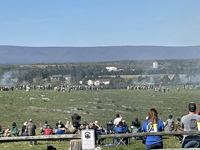 View from the spectators