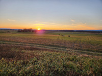 Sunset at the High Water Mark