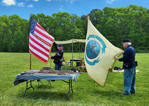 the purpose of the battle flags