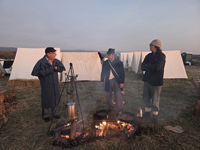 Patiently awaiting coffee