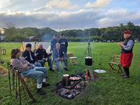 The first cup of coffee 