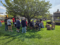 church services outside