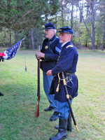 The Lieutenant with Acting First Sergeant