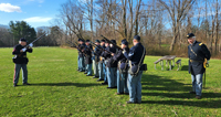 going over firing positions